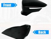Nakładki na lusterka boczne Seat Ibiza MK5 2017-2020 – czarne, para – zdjęcie 5