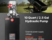 Agregat hydrauliczny VEVOR 12V DC do przyczep uchylnych i podnosnikow, 22 MPa – zdjęcie 2
