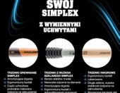 HALDER SIMPLEX 3027.050 – młotek brukarski gumowy 50 mm, 1,1 kg – zdjęcie 2