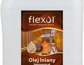 FLEXOL impregnat do drewna 10 l – naturalny olej lniany, bezbarwny – zdjęcie 1