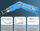 Qivine elektryczny nóż termiczny 300 W do cięcia styropianu, 4 ostrza – zdjęcie 4