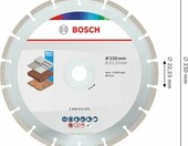 Bosch Diamentowa tarcza tnąca Multi Material 230 mm – zdjęcie 5