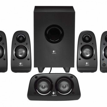 Logitech Z506 75W 27W – komplet głośników, stan: używany