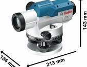 Bosch Professional GOL 32 D - niwelator optyczny 32x, zasięg 120 m – zdjęcie 5
