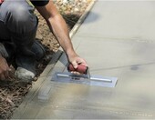 Marshalltown Zacieraczka do betonu 356x102 mm - stal węglowa, uchwyt Softgrip – zdjęcie 4