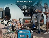 Könner & Söhnen KS 3100iG S - agregat prądotwórczy inwertorowy 3100 W, Dual Fuel – zdjęcie 2