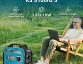 Könner & Söhnen KS 3100iG S - agregat prądotwórczy inwertorowy 3100 W, Dual Fuel – zdjęcie 3