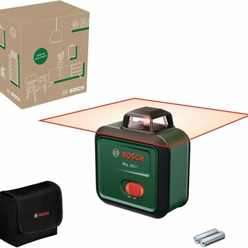 Bosch PLL 360-1 - laser niwelacyjny 360°, samopoziomujący