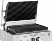 Royal Catering RCPKG-2200-R Grill kontaktowy gastronomiczny 2200 W – zdjęcie 1