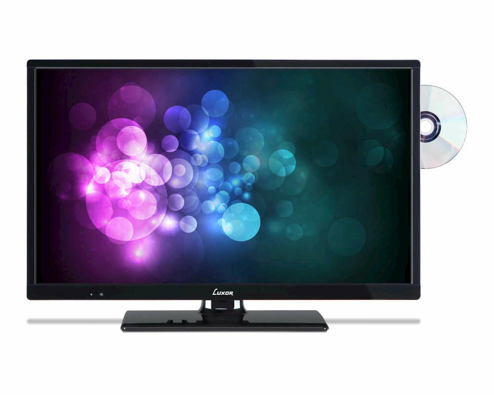 Telewizor samochodowy 24 cali LUXOR LED24HB/DVD LED DVB-T2/C DVD 12V