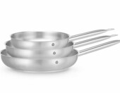 HENDI 835531 - patelnia gastronomiczna ze stali nierdzewnej 28 cm, indukcja – zdjęcie 2