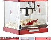 Rosenstein & Söhne Circus NX6923 - profesjonalna maszyna do popcornu XXL, czerwona – zdjęcie 1
