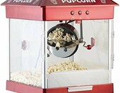 Rosenstein & Söhne Circus NX6923 - profesjonalna maszyna do popcornu XXL, czerwona – zdjęcie 4