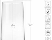 KROSNO Avant-Garde - zestaw 12 szklanek gastronomicznych 550 ml – zdjęcie 2