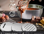 Winzbacher KS-0029 - zestaw 5 misek gastronomicznych ze stali nierdzewnej z pokrywkami – zdjęcie 4