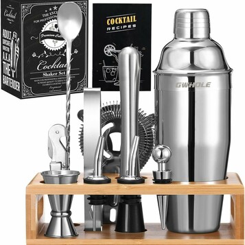 Komplet barmanski 10 elementow GWHOLE TLN-515 (stan nowy)