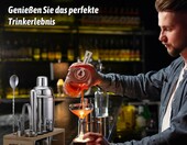 GWHOLE TLN-515 - profesjonalny zestaw barmanski 10 elementow, stal nierdzewna – zdjęcie 5
