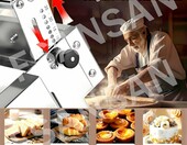 FANYING Model300 - reczna walkownica gastronomiczna do ciasta, stal nierdzewna – zdjęcie 5