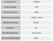 ReleyWell RWLCDA251030 - modul polprzewodnikowy SSR 40A do automatyki przemyslowej – zdjęcie 3