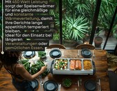Steinborg HD9006M - elektryczny podgrzewacz gastronomiczny bufetowy, 3 pojemniki – zdjęcie 4