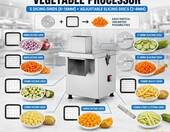 Acentesoft Gastro 300W - elektryczna szatkownica gastronomiczna do warzyw – zdjęcie 3