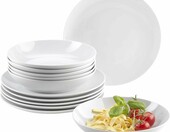 Mäser Barca 12 el. - biała zastawa stołowa porcelanowa dla gastronomii – zdjęcie 1