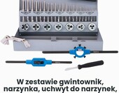 GSR 32 el. HSS-G Profi - zestaw gwintownikow i narzynek metrycznych M3-M12 – zdjęcie 2