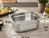 APS 81204 pojemnik GN 1/2 - pojemnik gastronomiczny ze stali nierdzewnej 6 l – zdjęcie 2