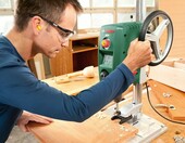 Bosch PBD 40 - wiertarka stolowa do metalu z regulacja predkosci – zdjęcie 3