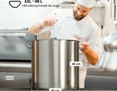 Royal Catering RCST-50E 48 l - garnek gastronomiczny stalowy z pokrywką – zdjęcie 2
