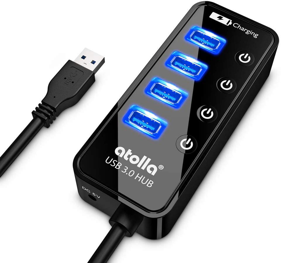 HUB Atolla 204-2 USB 3.0 rozgałęźnik 4 porty USB
