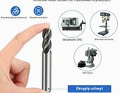 HSEAMALL zestaw 10 frezów trzpieniowych HSS 2-12 mm do metalu CNC – zdjęcie 5