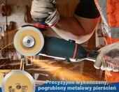 NUTKIT zestaw 22 tarcz tnacych 76 mm do szlifierki katowej - do metalu – zdjęcie 3