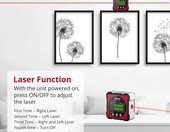 XUNTOP XOP007 – cyfrowy kątomierz i inklinometr laserowy magnetyczny – zdjęcie 3