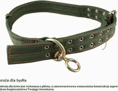 AUNMAS obroża dla bydła L – regulowany uwiąz płócienny dla krów – zdjęcie 4