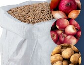 BEGRIS worki polipropylenowe 25 kg 50x80 cm (50 szt.) – worki rolnicze na zboże i ziemniaki – zdjęcie 3
