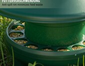 Agrarzone Eco automatyczny karmnik dla drobiu 4 kg z osłoną przeciwdeszczową – zdjęcie 3