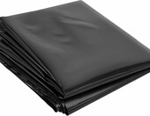 NUTKIT folia polietylenowa rolnicza 2 x 10 m – czarna folia do mulczowania i osłon – zdjęcie 1
