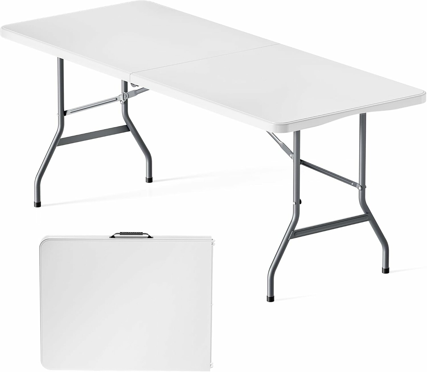 Wiltec Stół cateringowy bankietowy składany 180x75x74 cm