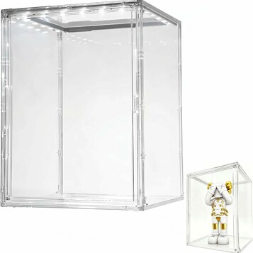 Gablota ekspozycyjna z LED 44x33x33 cm Siyecioa – stan: nowy