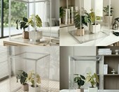 Siyecioa Gablota ekspozycyjna z LED 44x33x33 cm - witryna z magnetycznymi drzwiami – zdjęcie 4