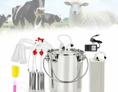 Tasofac Elektryczna dojarka 2w1 5 l - przenośna dla krów i kóz – zdjęcie 1