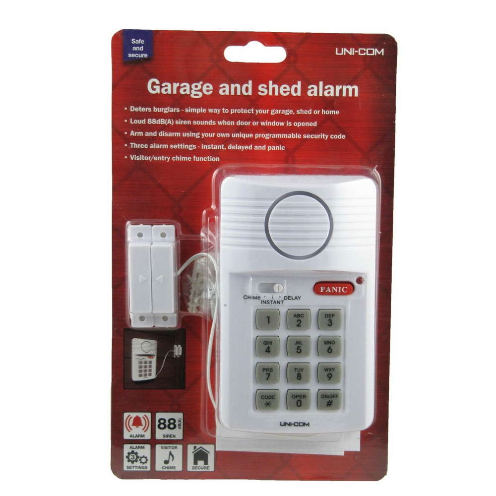 Alarm antywłamaniowy do domu garażu UNI-COM 65555