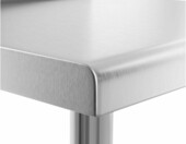 Stół gastronomiczny roboczy Royal Catering RCAT-60/60-N, stal nierdzewna, 60x60 cm – zdjęcie 4
