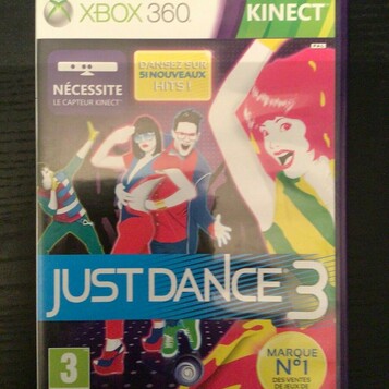Towarzyska gra taneczna Just Dance 3 (stan nowy)