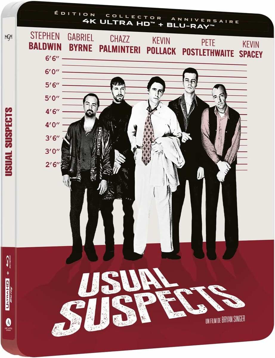 Podejrzani – Steelbook 4K UHD + Blu-ray, metalowa edycja kolekcjonerska