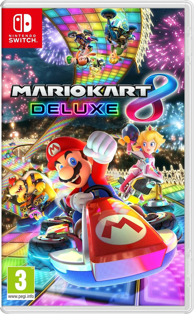 Mario Kart 8 Deluxe Nintendo Switch - gra wyścigowa