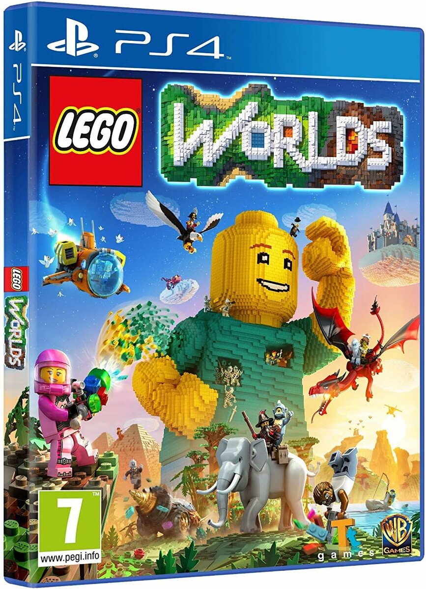 LEGO Worlds PS4 - zręcznościowa gra przygodowa z klocków