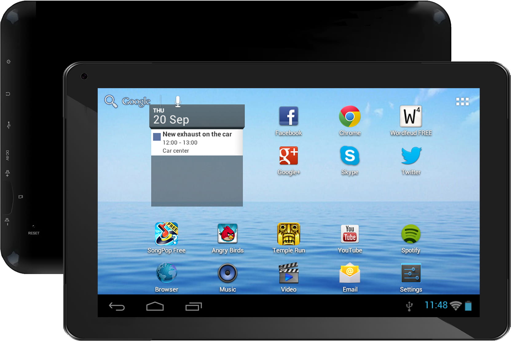 Tablet 7 cali android USB wifi