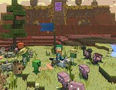 Minecraft Legends Deluxe Edition PS4 - gra strategiczna – zdjęcie 2
